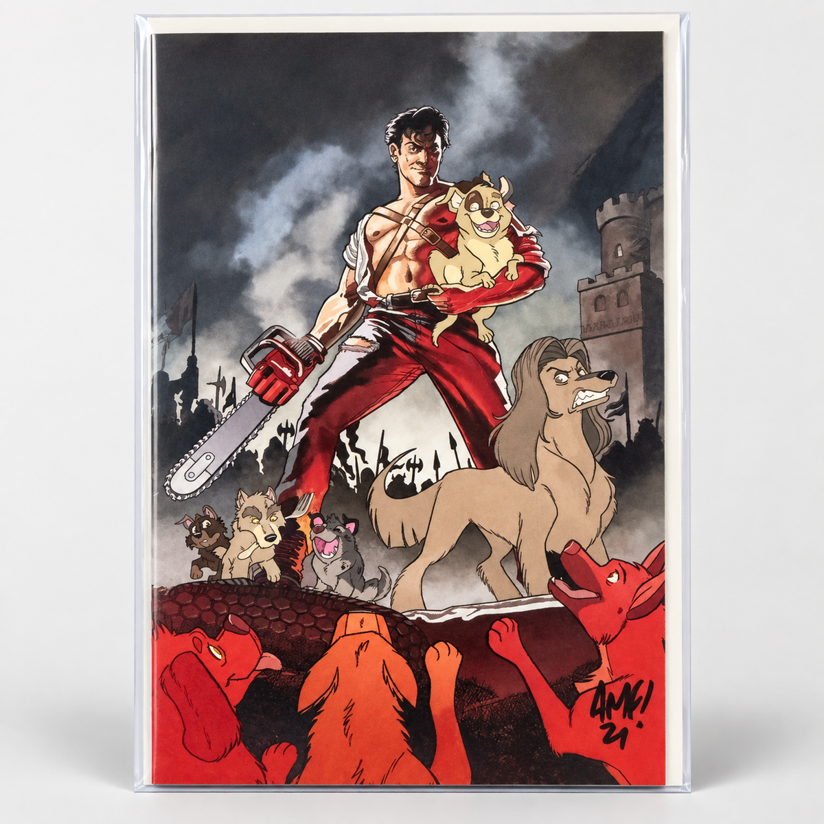 Army of Darkness 1979 #2 – Tony Fleecs & Trish Forstner Virgin Variant Signed