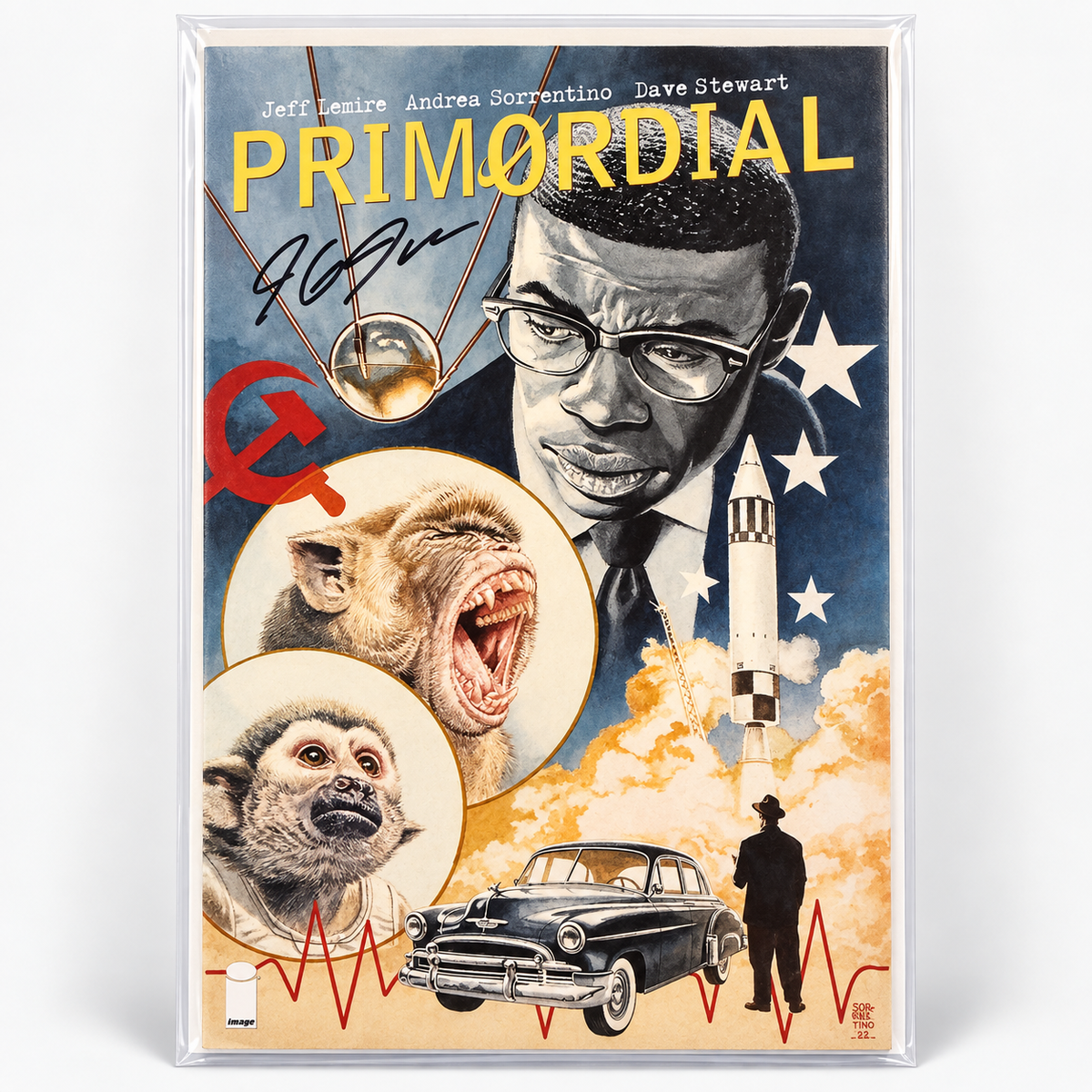 Primordial #1 Wanted Comix J.G. Jones Exclusive signed by J.G. Jones