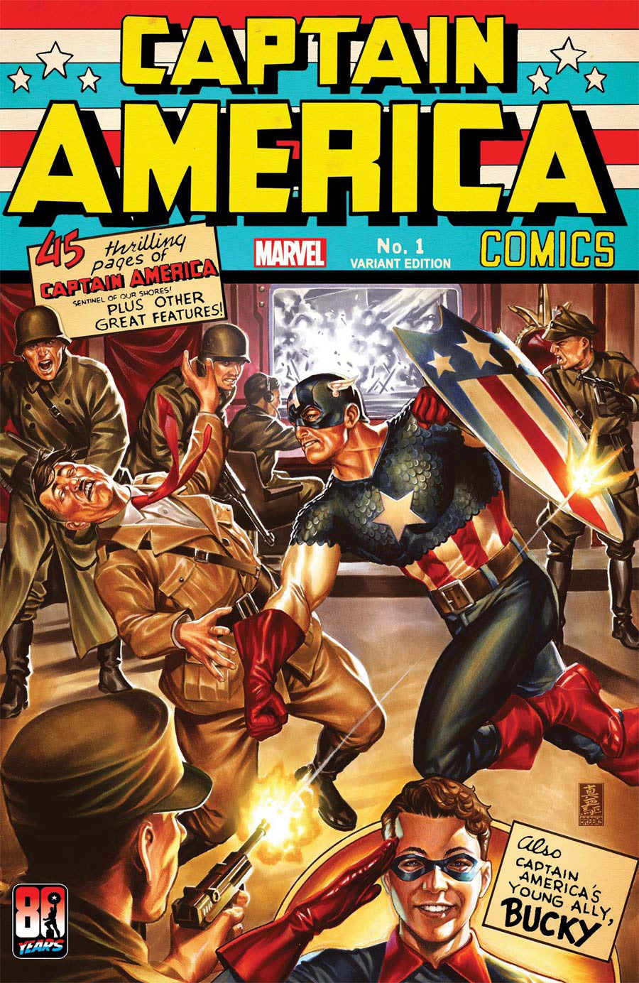 Captain America Anniversary Tribute #1 – Mark Brooks Variant