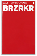 BRZRKR #1 1:10 Red Blank Sketch Variant Keanu Reeves BOOM! 2021 NM