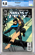 Birds of Prey #8 CGC 9.8 White Pages – Nightwing & Batgirl – DC 1999