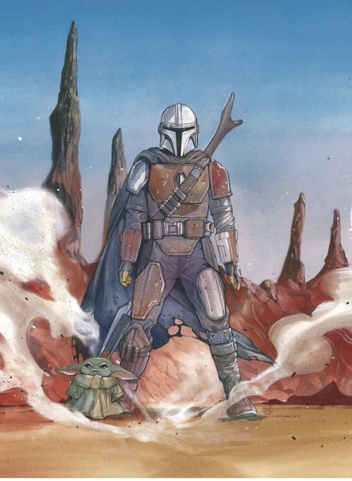 Star Wars Insider #200 Peach Momoko Mandalorian & Grogu 2-Book Variant Lot