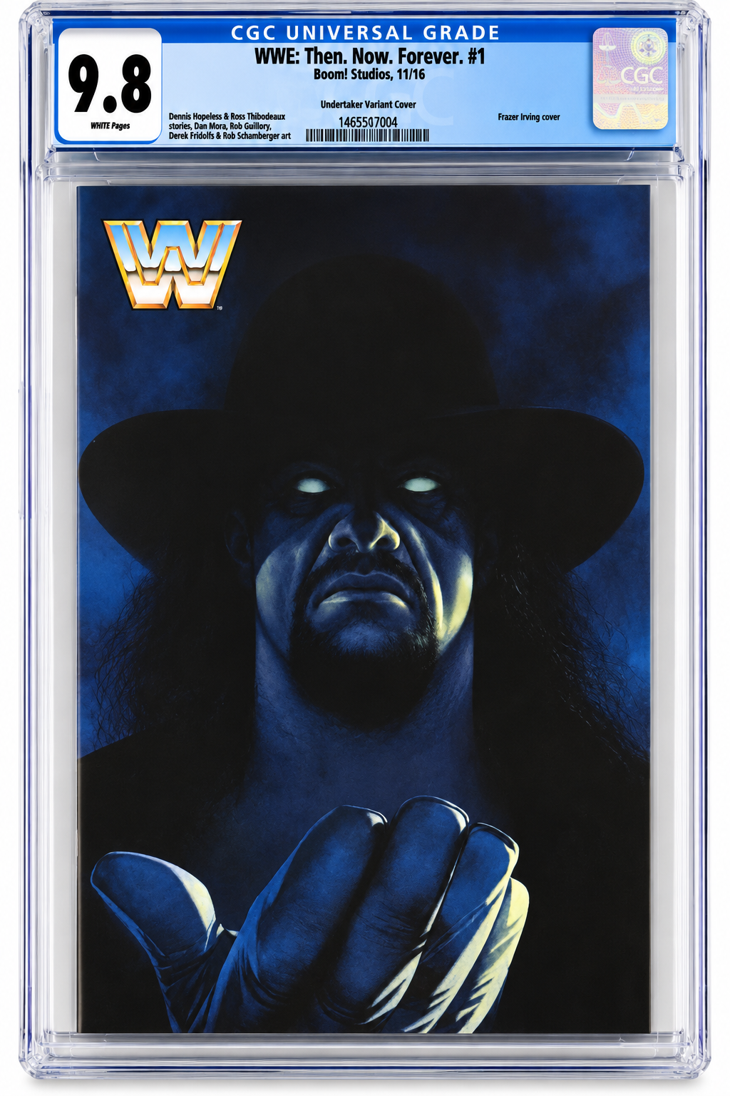 WWE Then Now Forever #1 Undertaker Variant CGC 9.8 – Frazer Irving