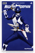 Mighty Morphin #6 Bon Bernardo 616 Exclusive Blue Ranger Variant LTD 500 NM
