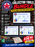 Simpleman’s Comics Collector Tools Bundle – 3 Excel Digital Downloads