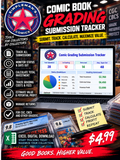Comic Book Grading Submission Tracker – Excel Digital Download