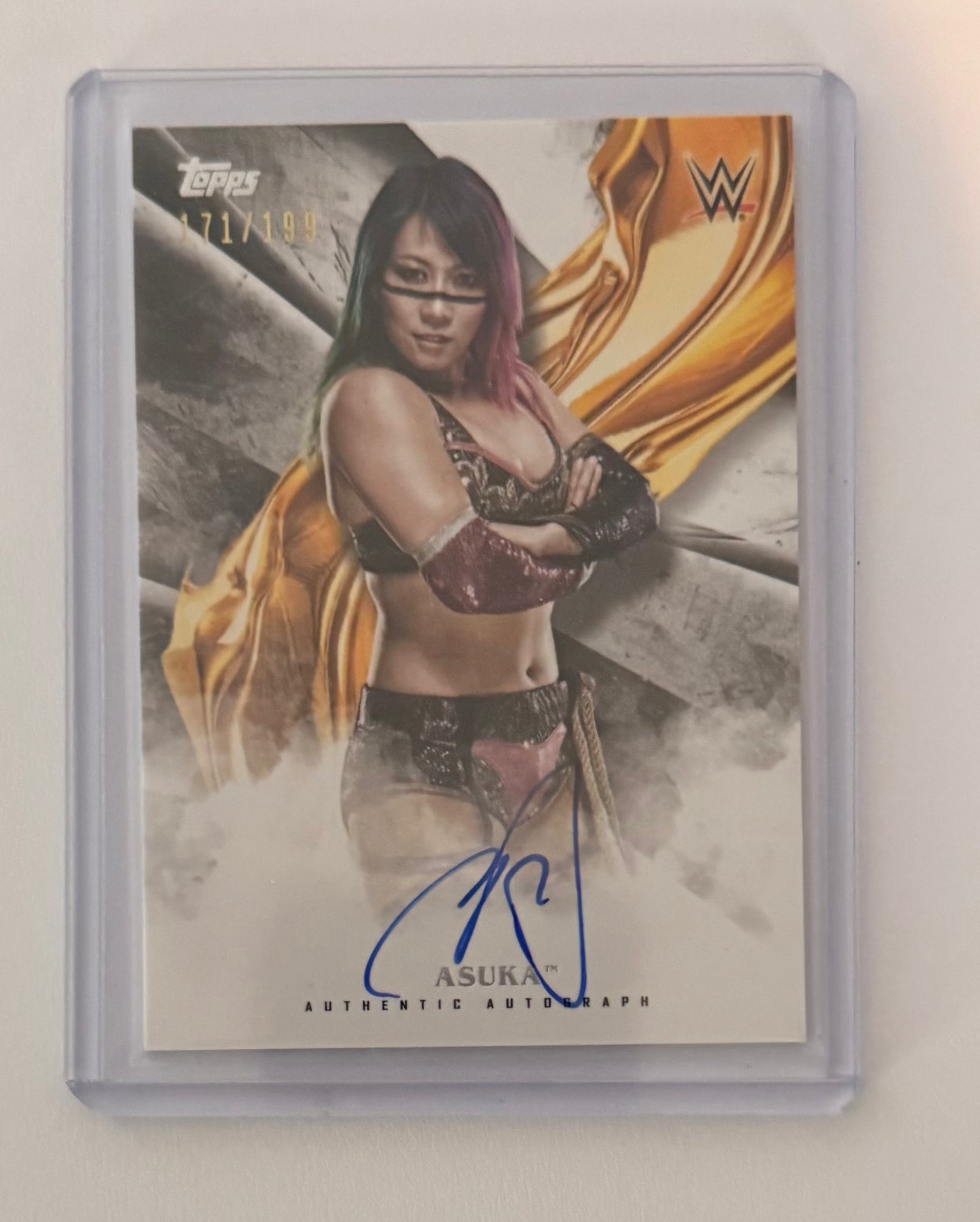 2019 WWE Undisputed Asuka Auto /199