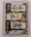 2019 Topps WWE Undisputed Riott Squad Triple Auto /10 Liv Morgan Ruby Riott Sarah Logan T-RS