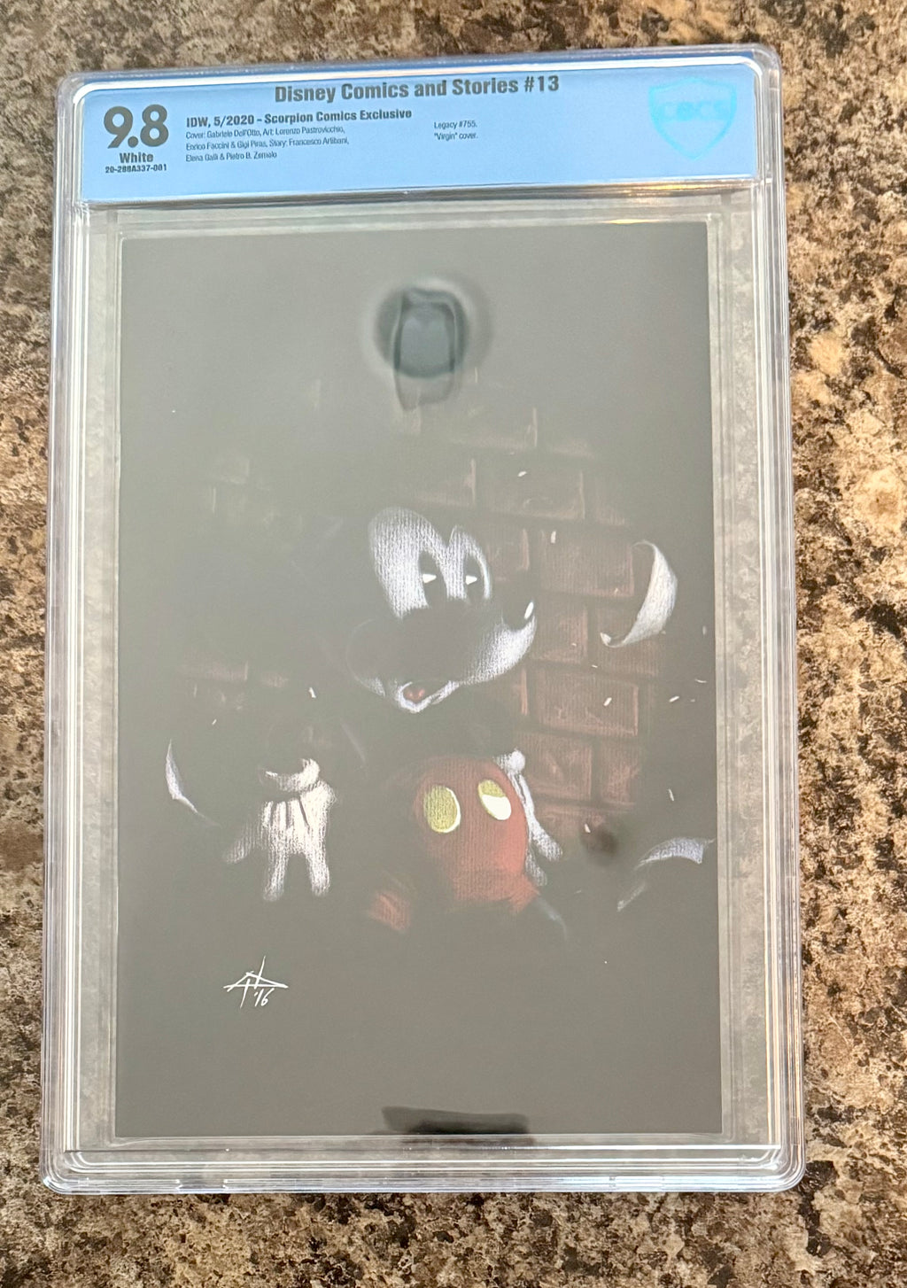Disney Comics and Stories #13 Scorpion Comics "Virgin" Variant (2020) – CGC 9.8 WP