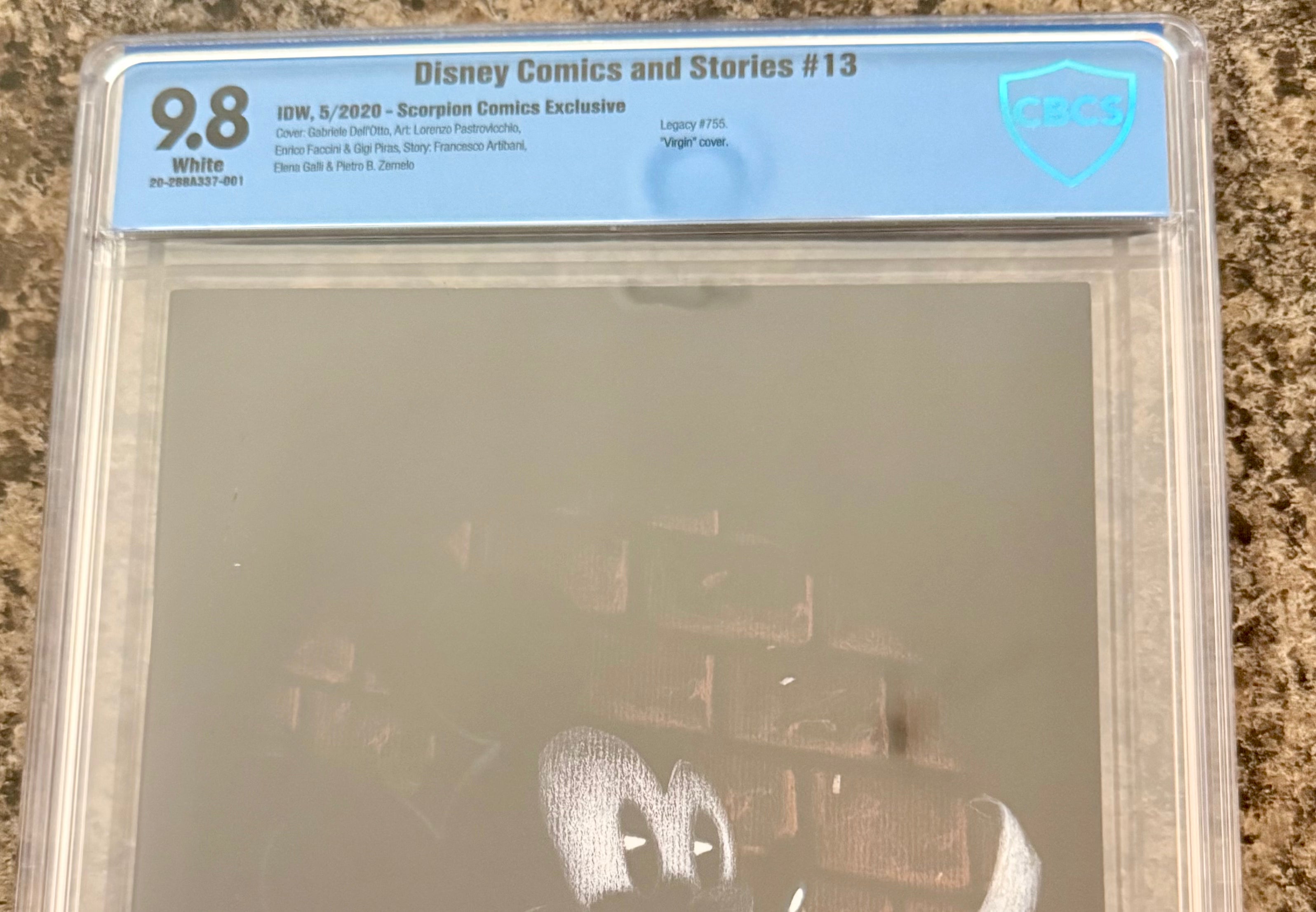 Disney Comics and Stories #13 Scorpion Comics "Virgin" Variant (2020) – CGC 9.8 WP