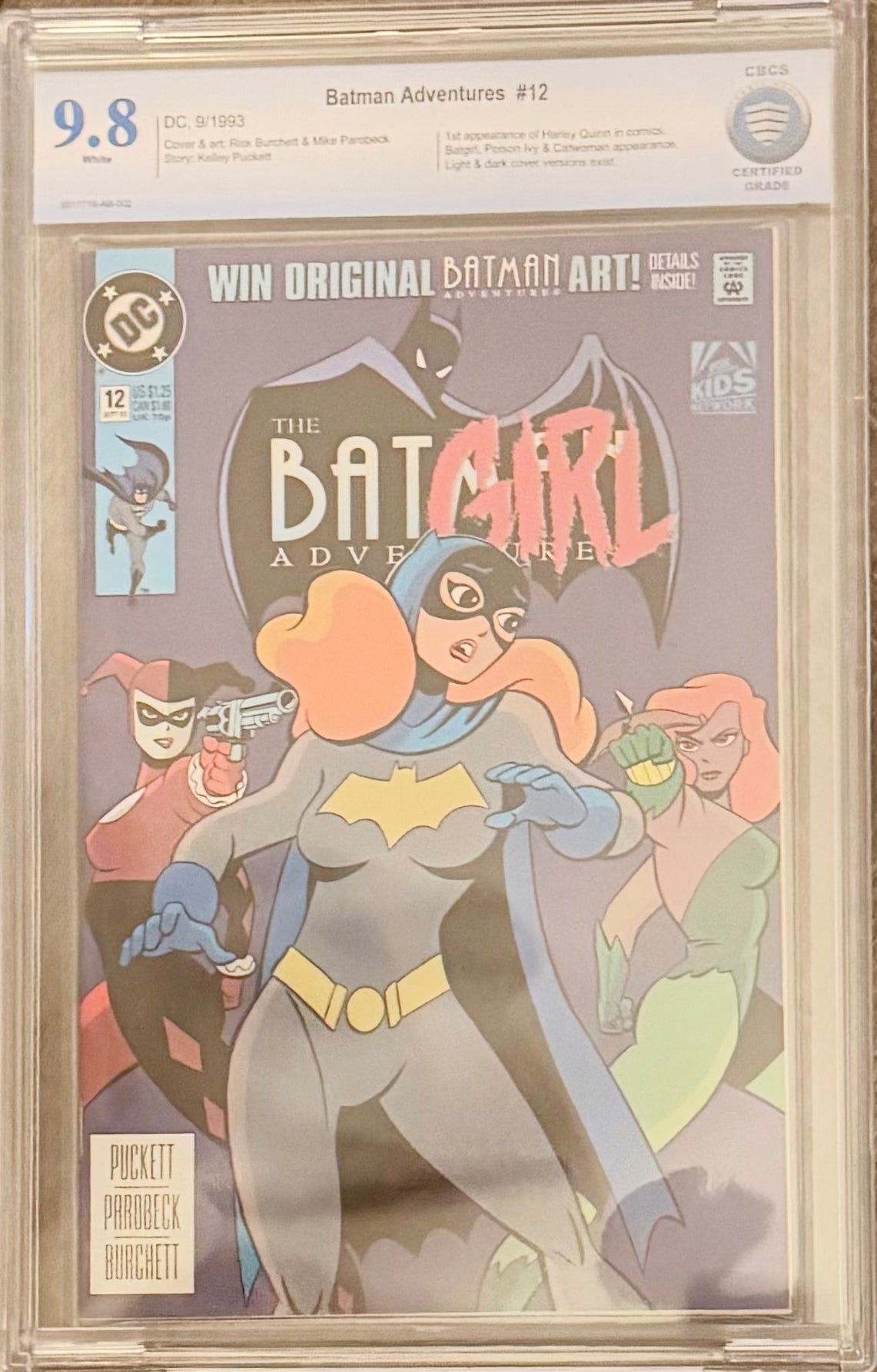 Batman Adventures #12 CBCS 9.8 – 1st Harley Quinn in Comics – DC 1993