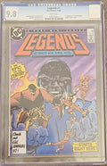Legends #1 CGC 9.8 – 1st Appearance Amanda Waller – DC Comics 1986