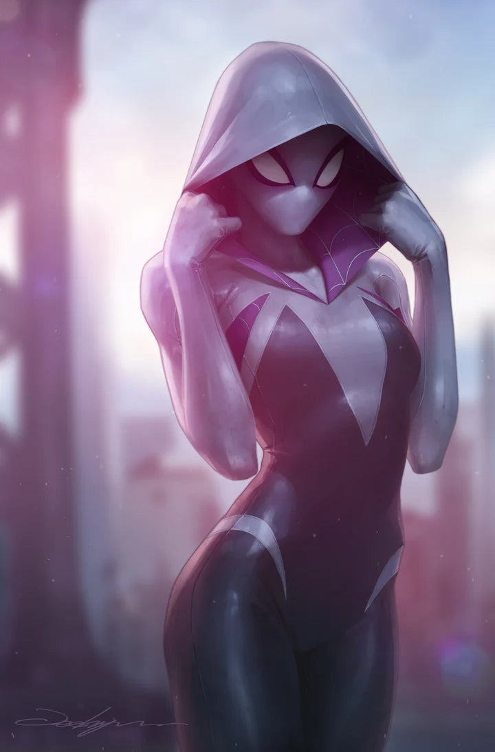 Gwen Stacy #2 Jeehyung Lee Masked & Unmasked Virgin Variant Set of 2 – Marvel 2020