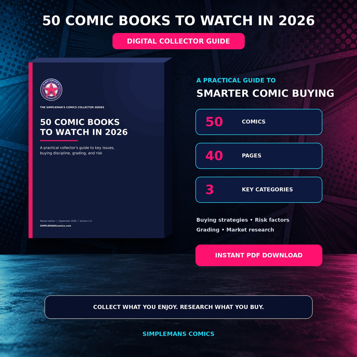 50 Comic Books to Watch in 2026 – Collector’s Digital Guide