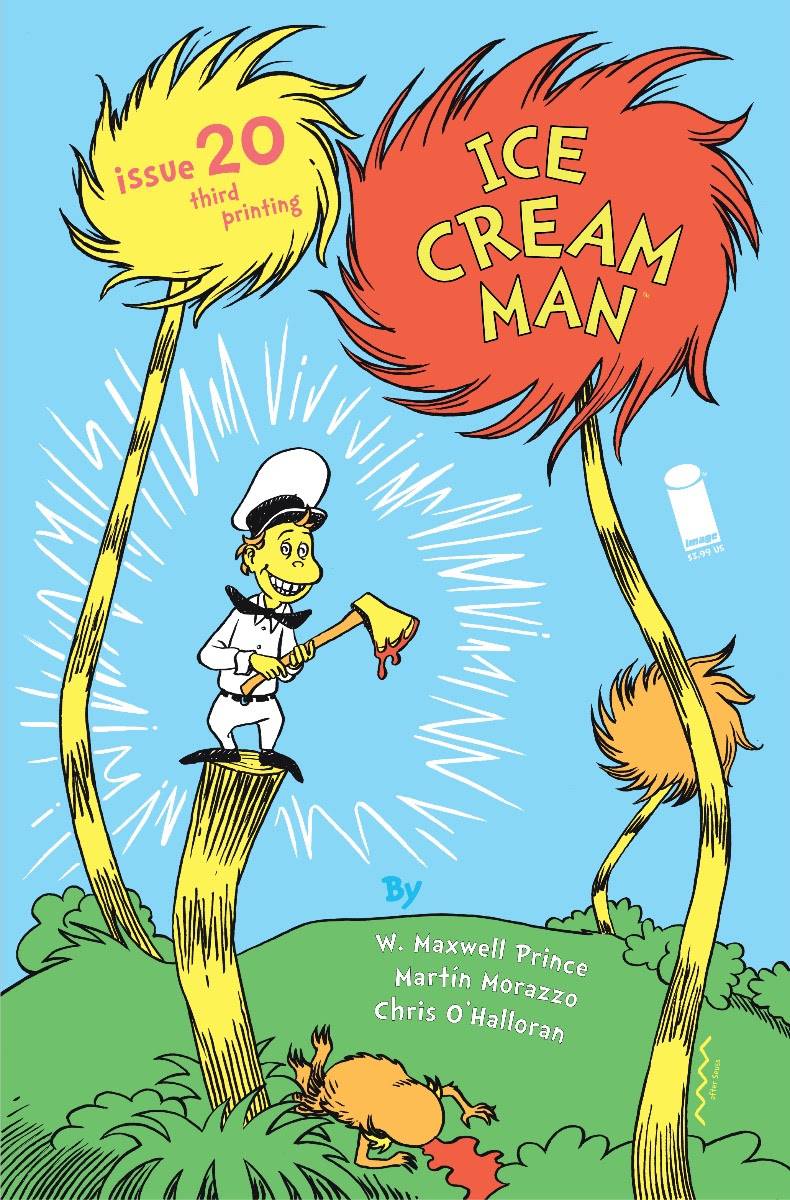 Ice Cream Man #20 – 3rd Printing Dr. Seuss Homage