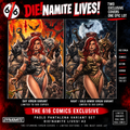 Die!namite Lives! #2 Paolo Pantalena Virgin Variant 2-Book Set – 616 Comics LTD 500/350