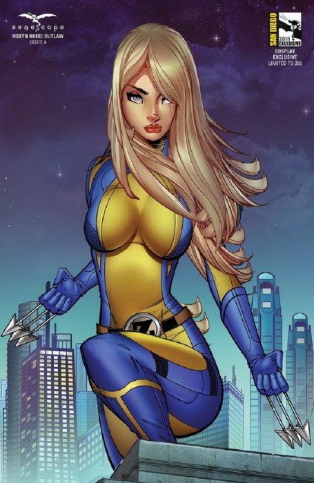 Robyn Hood Outlaw Issue 4. Cosplay Exclusive Ltd. 350 SDCC 2019