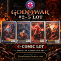God of War #2–5 Comic Lot – WildStorm 2010–2011 – Kratos – Issues 2 3 4 5