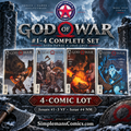 God of War #1–4 Complete Dark Horse Comic Set – Kratos & Atreus – 2018–2019