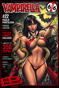 Vampirella #22 Paolo Pantalena Virgin Night Variant – 616 Comics Exclusive LTD 350