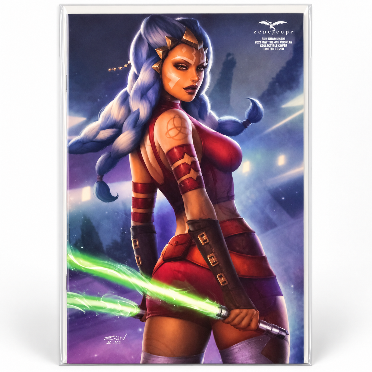 Grimm Fairy Tales Vol. 2 #47 – 2021 May the 4th Cosplay Collectible Cover LTD 250