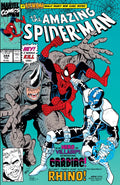 Amazing Spider-Man #344 – 1st Cletus Kasady & 1st Full Cardiac – VF – Marvel 1991