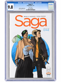 Saga #1 CGC 9.8 White Pages – 1st Print – Image Comics 2012