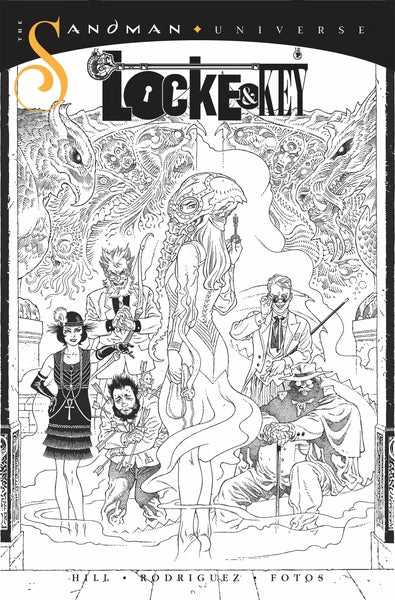 LOCKE & KEY SANDMAN HELL & GONE #1 – Hutchison-Cates Simpleman's Comics Virgin Variant 3-Book Bundle + 1:10