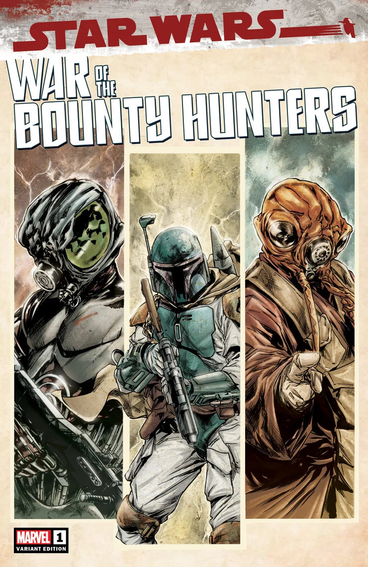 Star Wars: War of the Bounty Hunters #1 Paolo Villanelli 616 Comics Exclusive