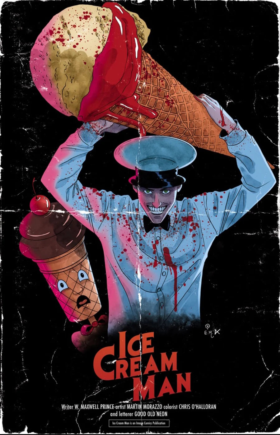 Ice Cream Man #25 Megan Hutchison-Cates Evil Dead Homage 2-Book Variant Set – 616 Comics LTD 500/750