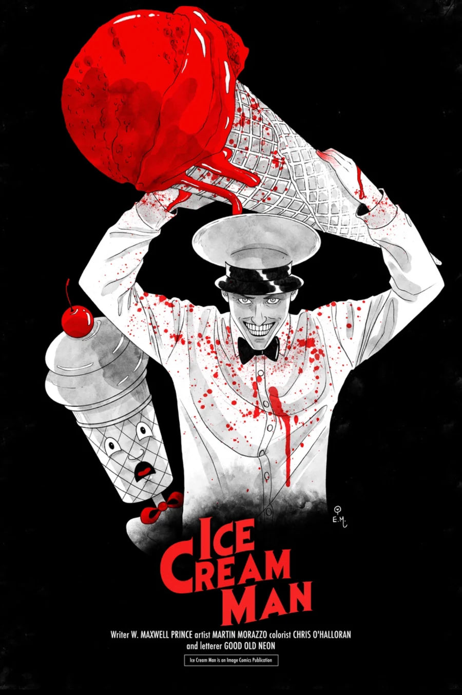 Ice Cream Man #25 Megan Hutchison-Cates Evil Dead Homage 2-Book Variant Set – 616 Comics LTD 500/750