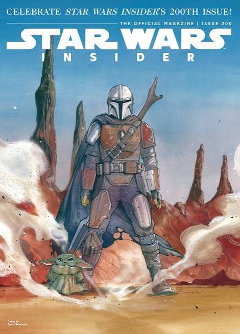 Star Wars Insider #200 Peach Momoko Mandalorian & Grogu 2-Book Variant Lot