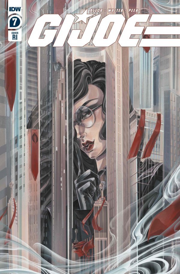 GI Joe #7 Sara Richard Baroness 1:10 Retailer Incentive Variant IDW 2020