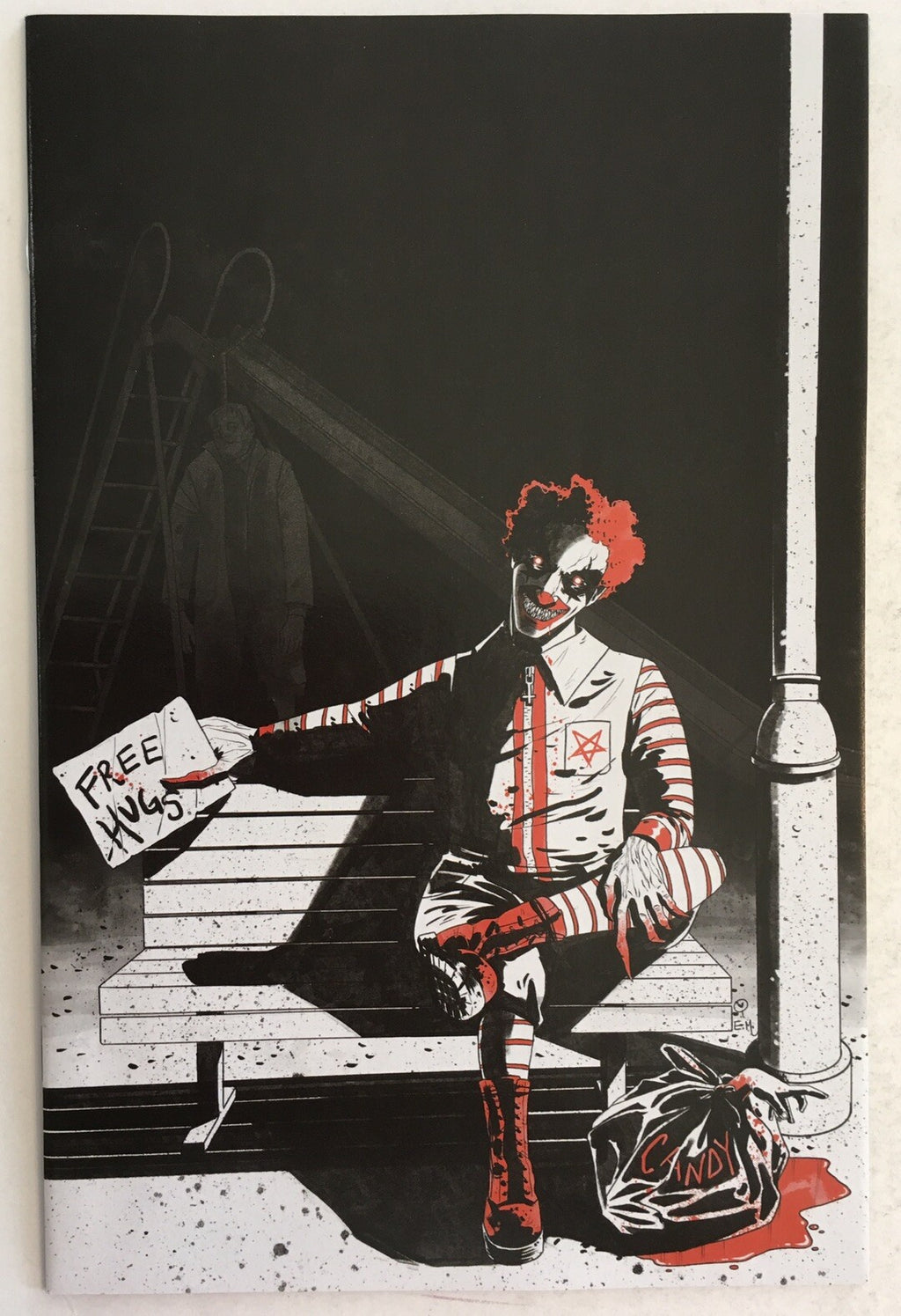 HAHA #1 Megan Hutchison Color Spot Virgin Variant – 616 Comics Exclusive LTD 250 NM