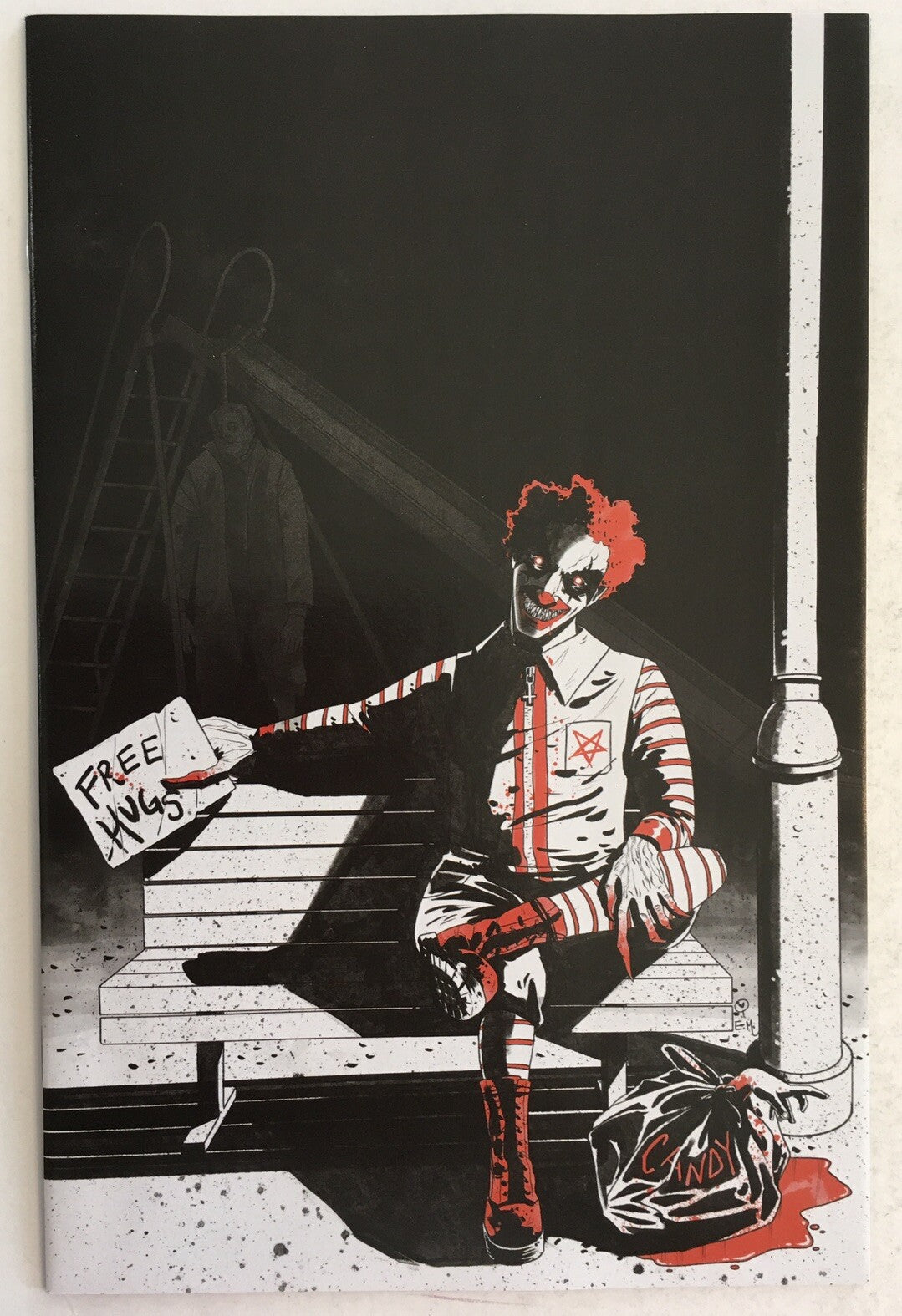 HAHA #1 Megan Hutchison Color Spot Virgin Variant – 616 Comics Exclusive LTD 250 NM