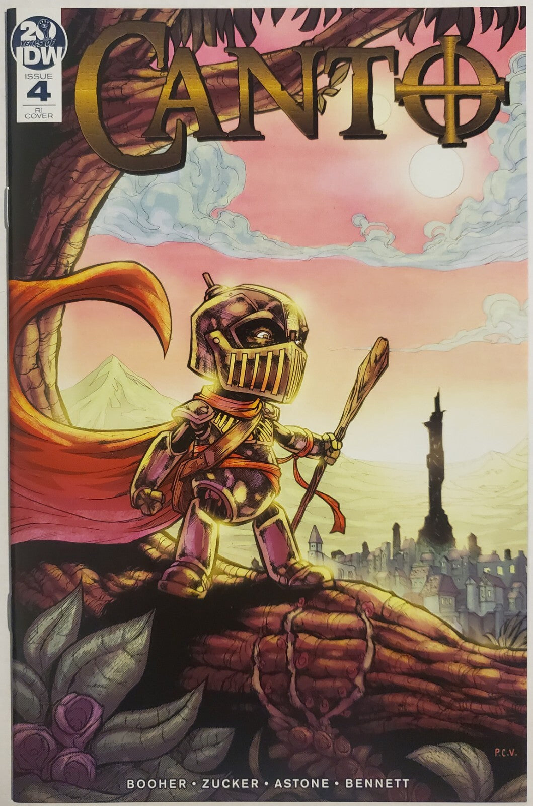 Canto #4 Phillip Sevy 1:10 Incentive Variant First Appearance Aulaura IDW 2019
