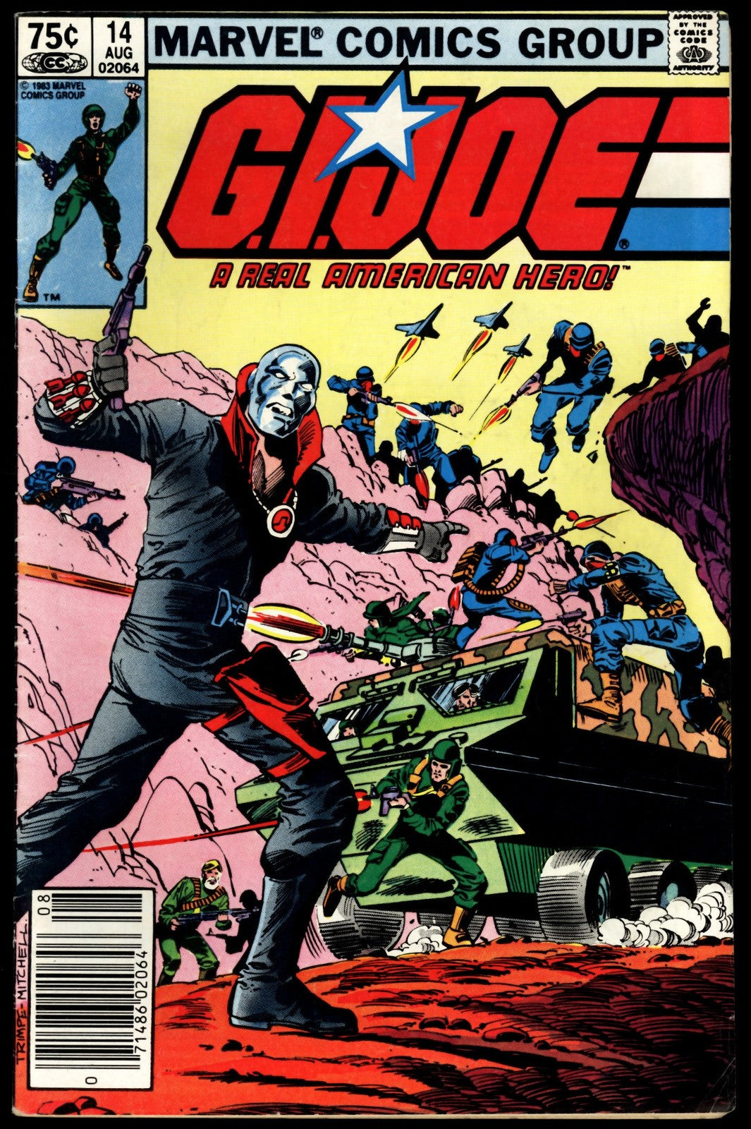 GI Joe A Real American Hero #14 Marvel Comics 1983 First Full Destro First Ace Very Fine