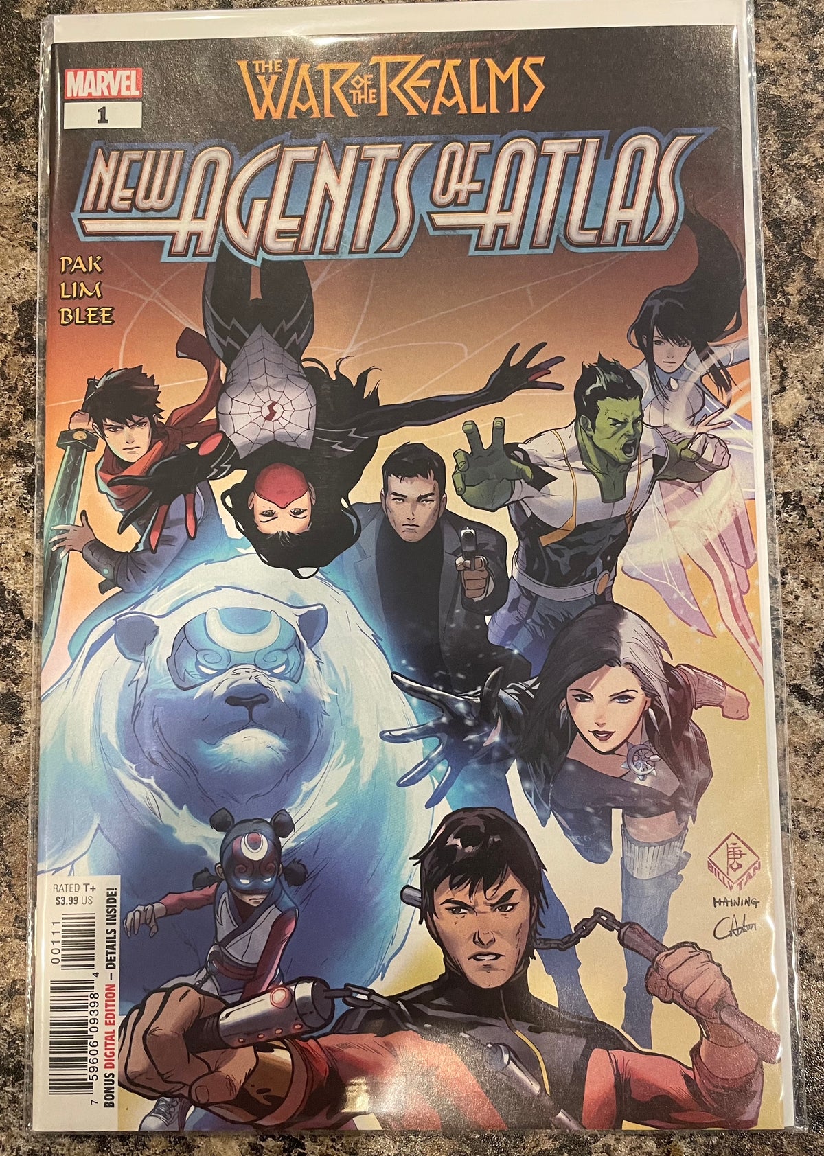 War of the Realms New Agents of Atlas #1